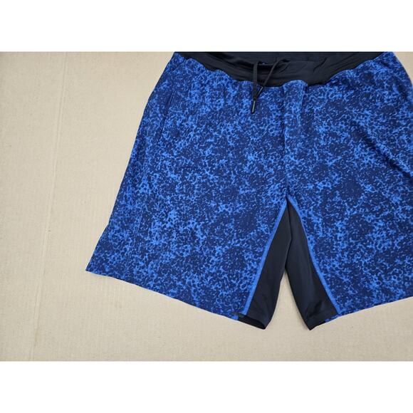 Lululemon Men's Size Large Assert Shorts 9" Cannonball Harbor Blue Deep Navy - Picture 3 of 10